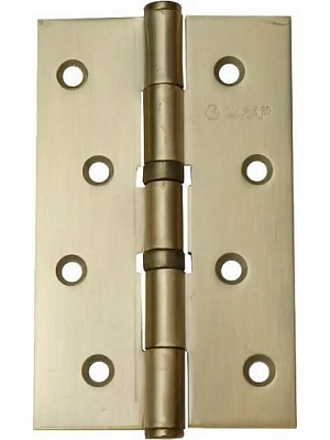 Петля универс. 5"х3"х2,5мм (125х75мм) 5 матов. латунь/матовое золото САЗАР 