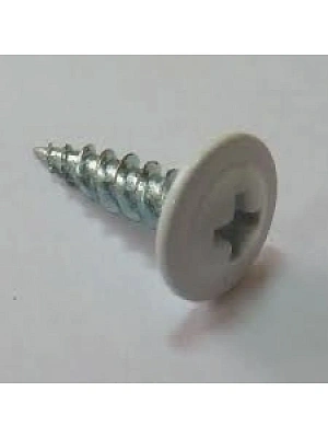 Саморезы с п/ш острие 4,2х13 9003 белый сигнал (упаковка 1000шт.)