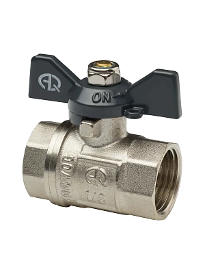 Кран шаровый г/г баб. Ду15 