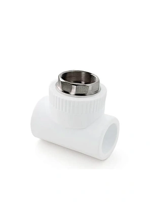 Тройник ППР с внутренней резьбой 40х1 1/4" под ключ