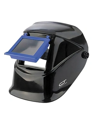 Маска сварщика 110х90 мм Ф0 пластик, с откидным стеклом С-4, храповик