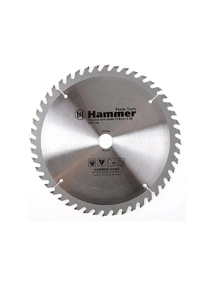 Пильный диск по дереву 210х20/16мм (24 зуба) HammerFlex