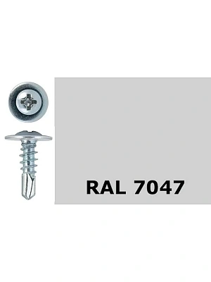 Саморезы с п/ш сверло 4,2х13 7047 мягкий-серый (упаковка 1000шт.)