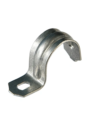 Скоба  однолапковая  8-9мм цинк