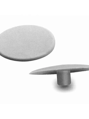 Заглушка № 2 цвет св. серый (уп.1000 шт)