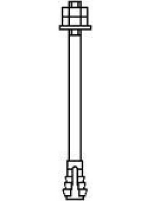 Болт фундаментный  М42х 400 ГОСТ 24379.1-2012 тип 6.1 09Г2С (без маркировки) L 140мм