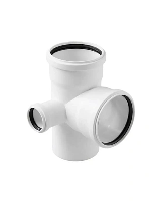 Крестовина малошумная двухплоскостная 110х110х50х87º левая