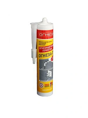 Герметик противопожарный терморасширяющийся "Огнеза-ГТ" серый, 310 мл