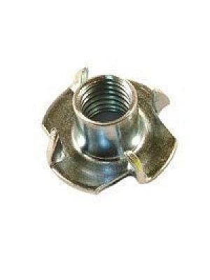 Гайка врезная оцинкованная DIN 1624 М 4 POWER FASTEN