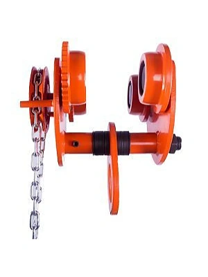 Тележка для Тали с цепным приводом г/п 5,0тн Н=6м (балка 116-170мм)