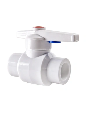 Кран полипропиленовый шаровый 20 РВК полнопроходный