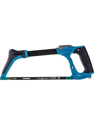 Ножовка 300 мм по металлу PIRANHA, рычажный механизм натяжения полотна Gross