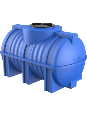 Емкость  500л цилиндрическая горизонтальная