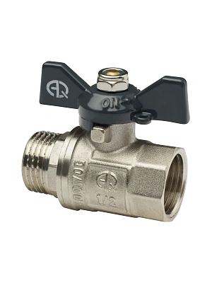 Кран шаровый г/ш баб. Ду15 AQUA LIFE