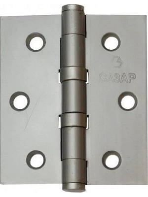 Петля универс. 3"х2,5"х2мм (75х62,5мм) матов. хром САЗАР