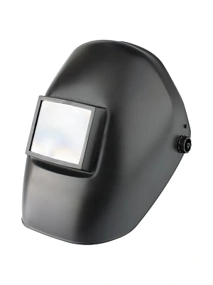 Маска сварщика 110х90 мм Ф0 пластик, реечный механизм