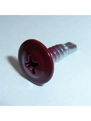 Саморезы с п/ш сверло 4,2х19 3003 красный рубин (упаковка 1000шт.) 