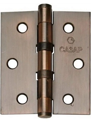 Петля универс. 3"х2,5"х2мм (75х62,5-65мм) медь САЗАР