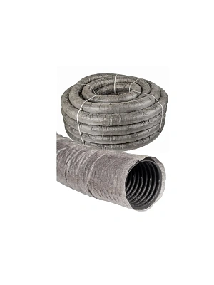 Труба дренажная защитная с перф. с геотканью D110 мм (SN4 односл.) 50м