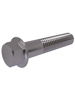 Болт DIN 6921 шестигранный с фланцем оцинк. 10,0х 16 к.п.10,9