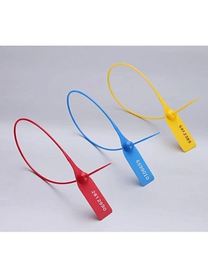 Пломба пластиковая универсал - 320 (желтая)