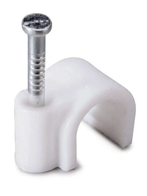 Скоба пластмасовая круглая СПК  4