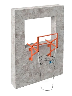 Кронштейн универсальный для мусоросброса