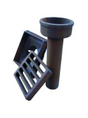 Воронка водосточная h45см, dниз-10см