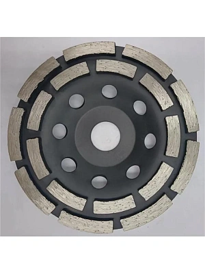 Чашка алмазная 125 мм зачистная двухрядная (LASTING TOOLS)