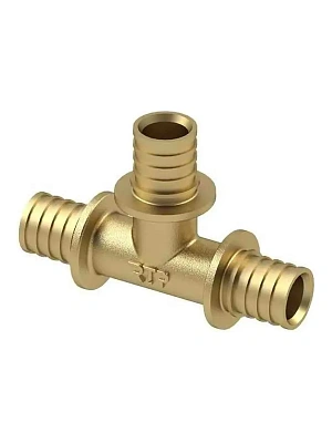 Тройник аксиальный 25х25х25 латунь
