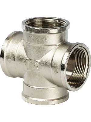 Крестовина никелированная 15 г/г (1/2")