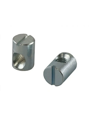 Гайка-бочонок М6х10, L=12 мм, оцинк