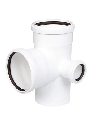 Крестовина малошумная двухплоскостная 110х110х50х87º правая