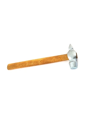 Молоток  400 гр слесарный круглый боек, деревянная рукоятка КЗСМ