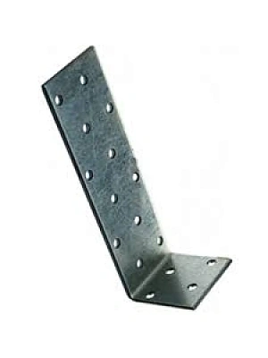 Уголок крепежный 140х40х35, универс.перф.,ассим., оцинк. (допустимое отклонение +/- 5мм)