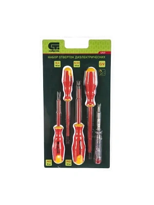 Набор отверток диэлектрических до 1000В (5шт.)