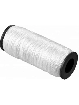 Шнур (нить) крученый ппр/капроновый d 2,0 мм БЕЛЫЙ (50м)