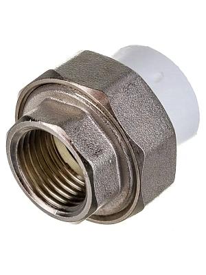 Муфта ППР разборная с внутренней резьбой 20х1/2" Valfex