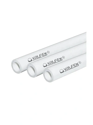 Труба полипропиленовая  20х3,4 мм горячая вода Ру 25 армированная алюминием Valfex (длина 4 метра)