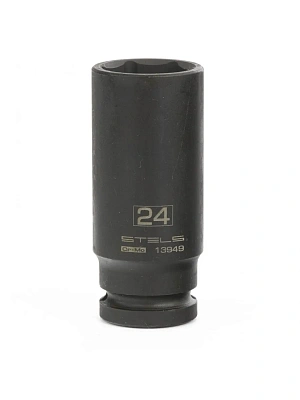 Головка торцевая сменная 1/2" 6 граней 24 мм удлиненная