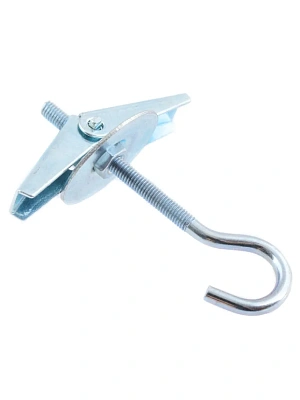 Складной пружинный дюбель крюк 6,0х100-102