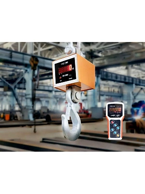 Весы электронные крановые ВЭК- 3000 С дублированием 3,0 тн (с поверкой)