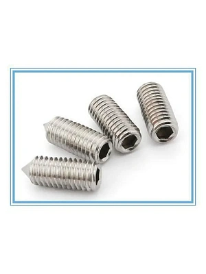 Винт А2 DIN 914 установочный, внутр.шестигр. с острым концом НЕРЖАВЕЙКА  2,0х 5