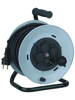Удлинитель на катушке КГ 3х1,5 кв мм 20 м, 3500 Вт, 4 гнезда, IP44