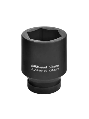 Головка торцевая сменная 1" 6 граней 50мм ударная удлиненная