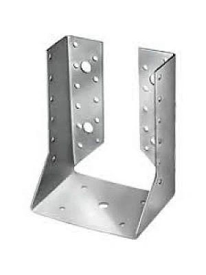 Опора бруса закрытая оцинк.  50х140