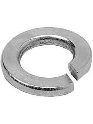 Шайбы пружинные оцинк ГОСТ 6402-70/DIN 127 20,0 (упаковка  1кг) POWER FASTEN