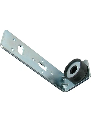 L-образный кронштейн с виброгасителем М8