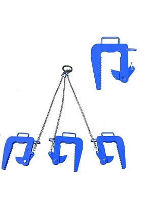 Захват для бетонных колец 0,75 тн (интервал захвата 40-130мм) ЗБКо-0,75