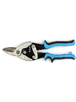 Ножницы 250 мм по металлу левый рез, двухкомпонентные рукоятки LASTING TOOLS